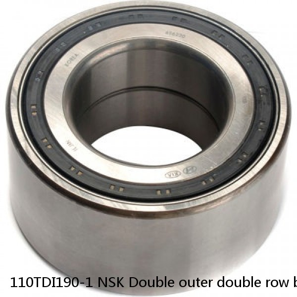 110TDI190-1 NSK Double outer double row bearings