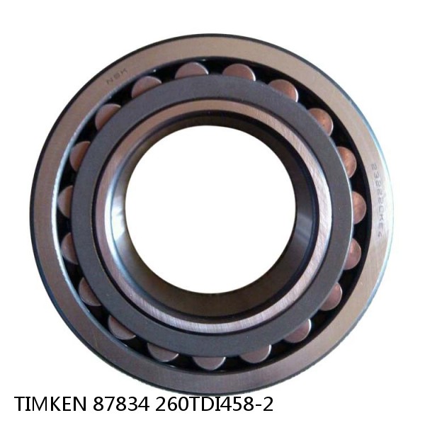 87834 260TDI458-2 TIMKEN Double outer double row bearings