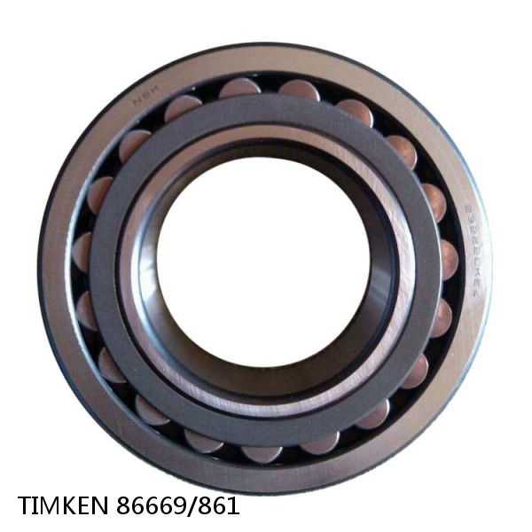 86669/861 TIMKEN Single row bearings inch
