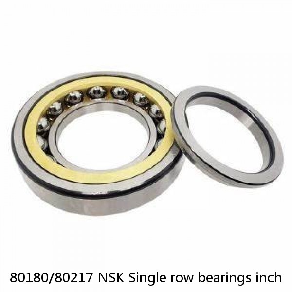 80180/80217 NSK Single row bearings inch