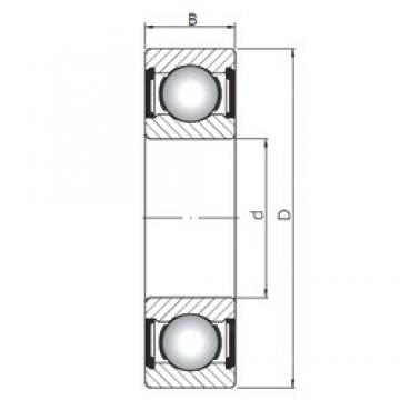 110 mm x 150 mm x 20 mm  ISO 61922 ZZ deep groove ball bearings