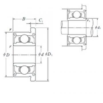 5 mm x 13 mm x 4 mm  ISO F695-2RS deep groove ball bearings