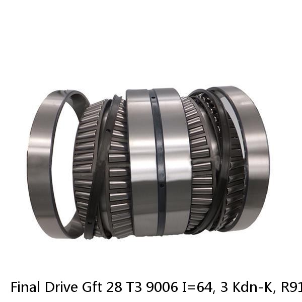 Final Drive Gft 28 T3 9006 I=64, 3 Kdn-K, R916218116 Bosch Rexroth for Hamm Road Roller