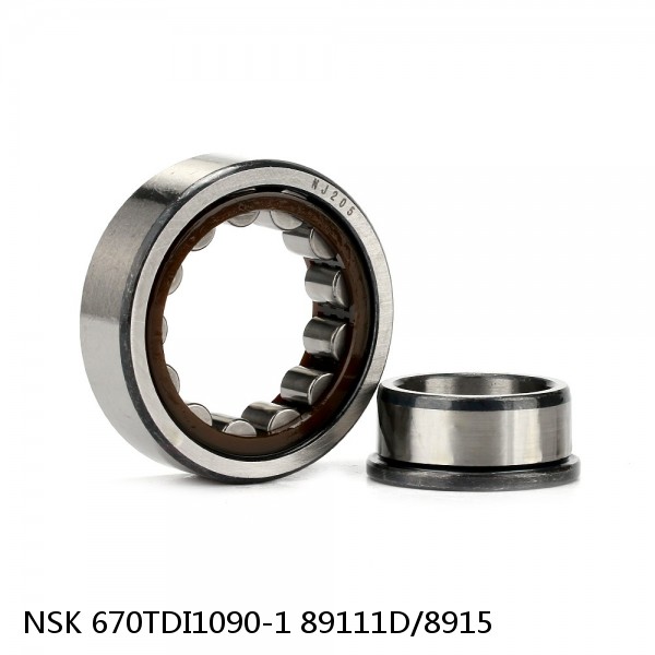 670TDI1090-1 89111D/8915 NSK Double outer double row bearings #1 small image