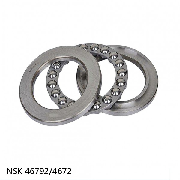 46792/4672 NSK Single row bearings inch