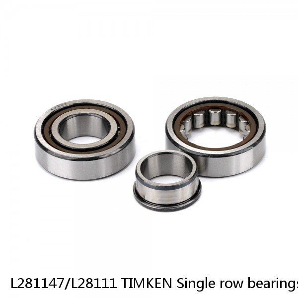 L281147/L28111 TIMKEN Single row bearings inch #1 small image