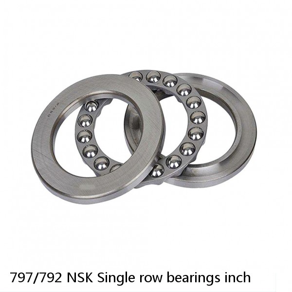 797/792 NSK Single row bearings inch #1 small image