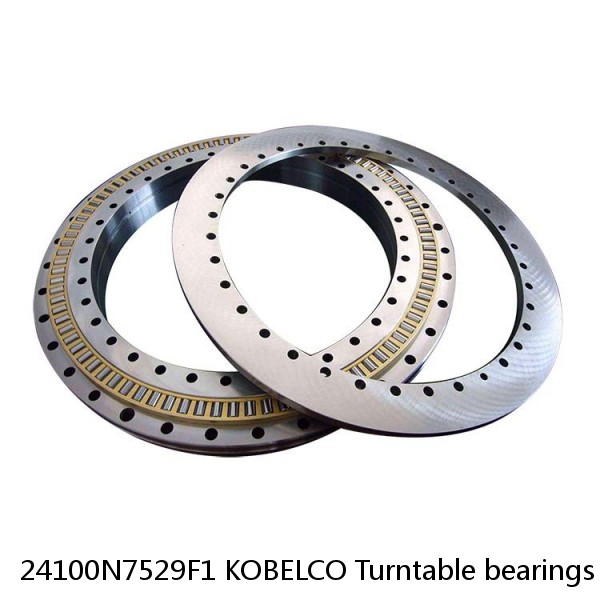 24100N7529F1 KOBELCO Turntable bearings for SK115SR #1 small image