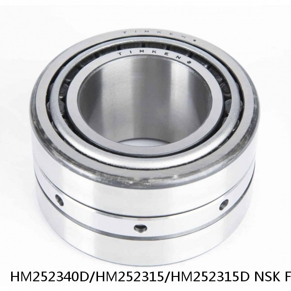 HM252340D/HM252315/HM252315D NSK Four row bearings #1 image