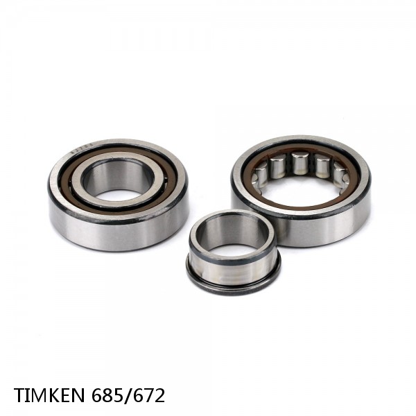 685/672 TIMKEN Single row bearings inch #1 image