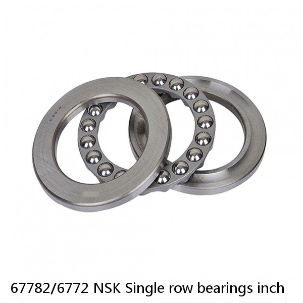 67782/6772 NSK Single row bearings inch #1 image