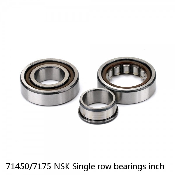71450/7175 NSK Single row bearings inch #1 image
