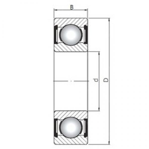 100 mm x 180 mm x 34 mm  ISO 6220 ZZ deep groove ball bearings #1 image