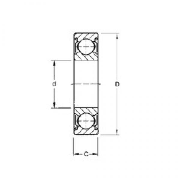 80 mm x 170 mm x 39 mm  Timken 316KDD deep groove ball bearings #1 image