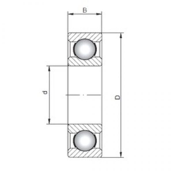 110 mm x 150 mm x 20 mm  ISO 61922 deep groove ball bearings #1 image