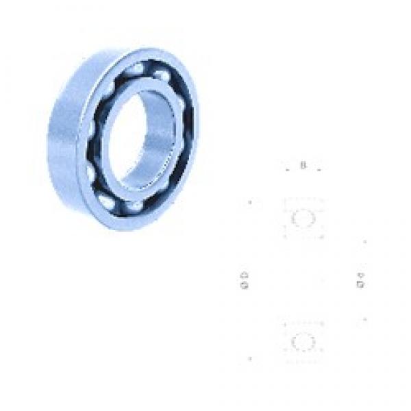 75 mm x 160 mm x 37 mm  Fersa 6315-2RS deep groove ball bearings #1 image